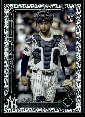 2025 Topps Update J.C. Escarra #US96 Topps Logo Foil RC New York Yankees