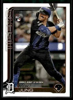 2025 Topps Update Jace Jung #US93 Detroit Tigers