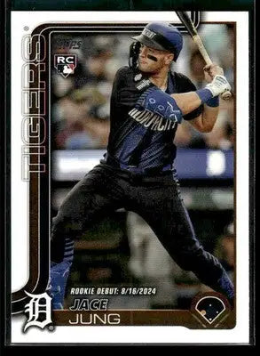 2025 Topps Update Jace Jung #US93 Detroit Tigers