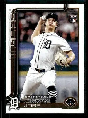 2025 Topps Update Jackson Jobe #US193 Detroit Tigers