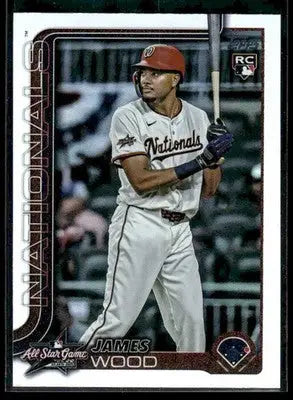 2025 Topps Update James Wood #ASG-29 2025 All-Star Game Washington Nationals