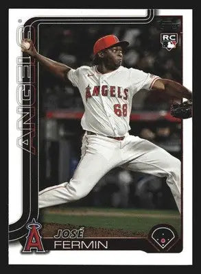 2025 Topps Update Jose Fermin #US338 Los Angeles Angels RC - Baseball Card Single
