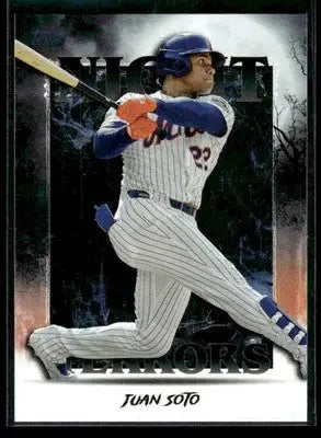 2025 Topps Update Juan Soto #NT-8 Night Terrors New York Mets