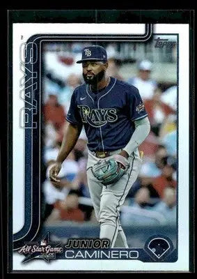 2025 Topps Update Junior Caminero #ASG-40 2025 All-Star Game Tampa Bay Rays