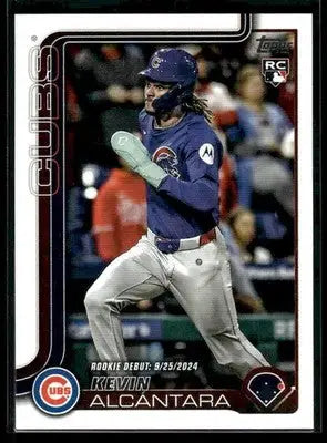 2025 Topps Update Kevin Alcántara #US128 Chicago Cubs