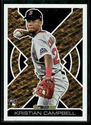 2025 Topps Update Kristian Campbell #BG-2 Topps Black Gold Boston Red Sox