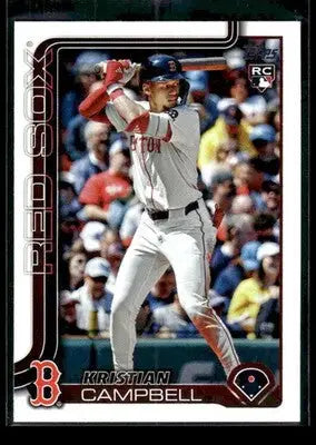 2025 Topps Update Kristian Campbell #US1 RC Boston Red Sox