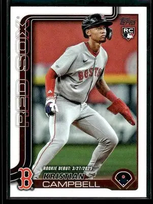 2025 Topps Update Kristian Campbell #US129 Boston Red Sox