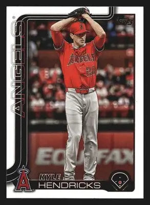 2025 Topps Update Kyle Hendricks #US136 Los Angeles Angels - Baseball Card Single