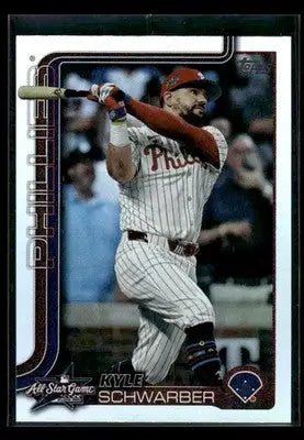 2025 Topps Update Kyle Schwarber #ASG-19 2025 All-Star Game Phillies