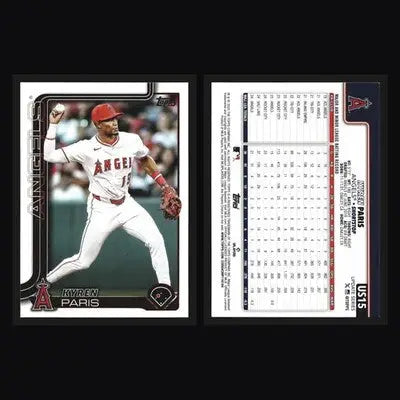 2025 Topps Update Kyren Paris #US15 Los Angeles Angels - Baseball Card Single