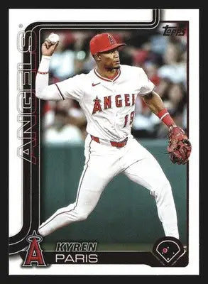 2025 Topps Update Kyren Paris #US15 Los Angeles Angels - Baseball Card Single