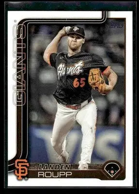 2025 Topps Update Landen Roupp #US135 San Francisco Giants
