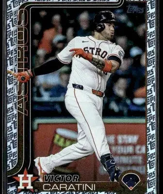 2025 Topps Update - Topps Logo Foil Victor Caratini #US149 Houston Astros