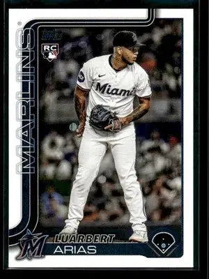 2025 Topps Update Luarbert Arias #US53 RC Miami Marlins