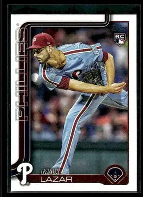 2025 Topps Update Max Lazar #US194 RC Philadelphia Phillies