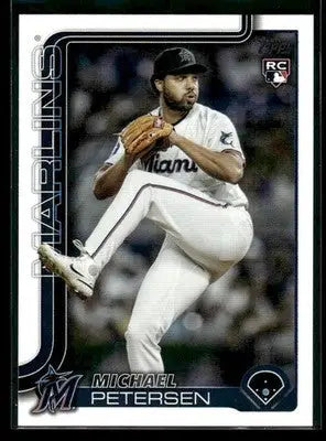 2025 Topps Update Michael Petersen #US49 RC Miami Marlins