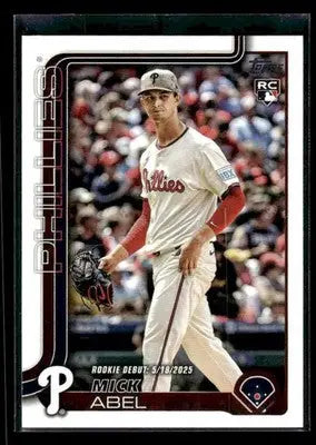 2025 Topps Update Mick Abel #US270 Philadelphia Phillies