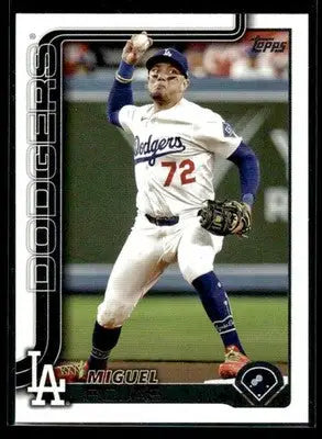 2025 Topps Update Miguel Rojas #US166 Los Angeles Dodgers