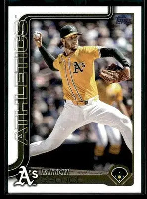 2025 Topps Update Mitch Spence #US20 Athletics
