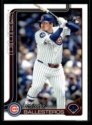 2025 Topps Update Moisés Ballesteros #US262 RC Chicago Cubs