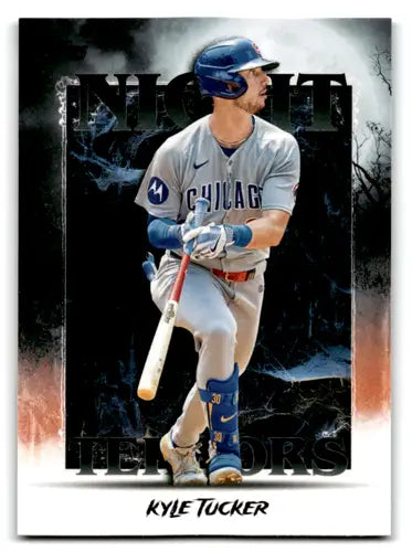 2025 Topps Update Night Terrors #NT-14 Kyle Tucker NM-MT Cubs ID:80001 - Baseball Card Single