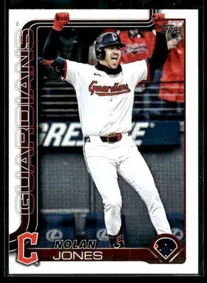 2025 Topps Update Nolan Jones #US341 Cleveland Guardians