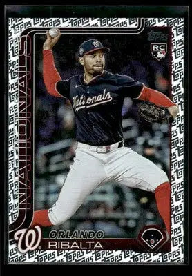 2025 Topps Update Orlando Ribalta #US203 Topps Logo Foil RC Washington Nationals