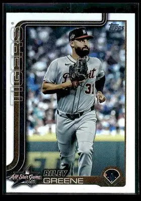 2025 Topps Update Riley Greene #ASG-12 2025 All-Star Game Detroit Tigers