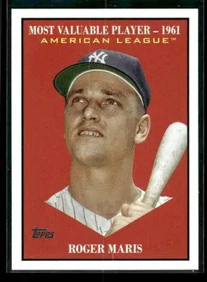 2025 Topps Update Roger Maris #MV-36 Most Valuable New York Yankees