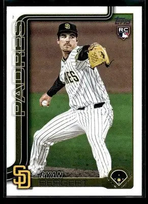 2025 Topps Update Ryan Bergert #US295 RC San Diego Padres