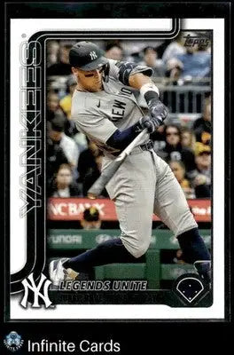 2025 Topps Update Series AARON JUDGE #US86 CL New York Yankees