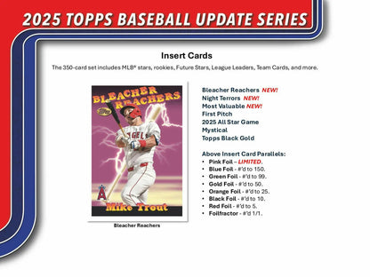 2025 Topps Update Series Baseball Hobby Jumbo Box | Columbia Sports Cards - Sports Card Hobby Boxes