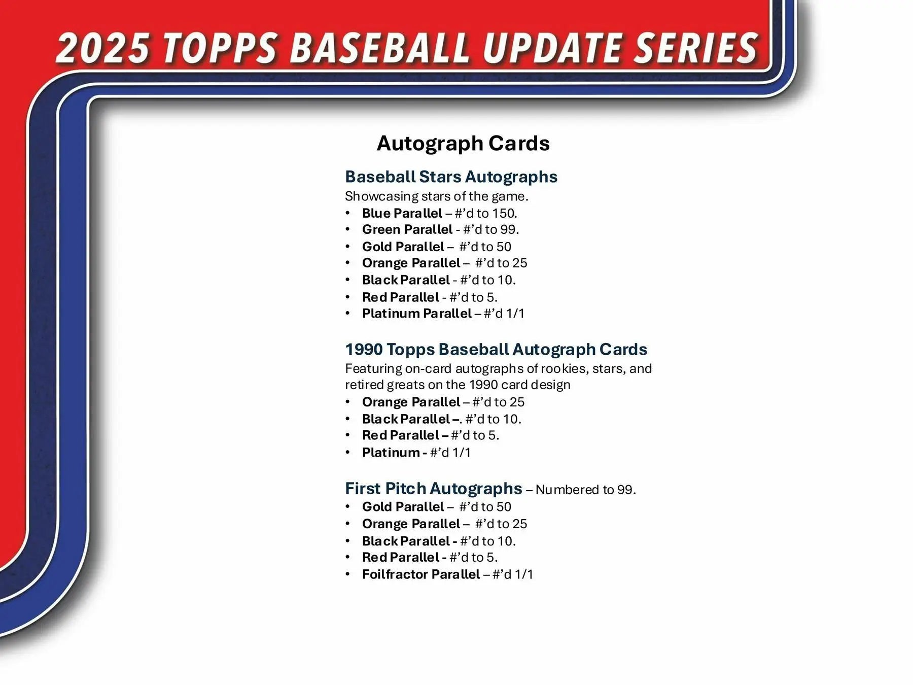 2025 Topps Update Series Baseball Hobby Jumbo Box | Columbia Sports Cards - Sports Card Hobby Boxes