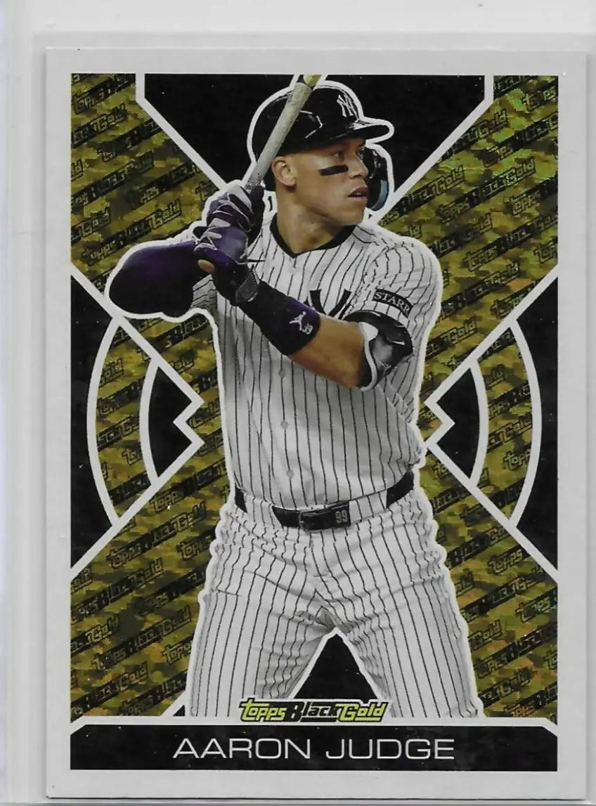 2025 Topps Update Series - Topps Black Gold Aaron Judge #BG-18 - Baseball Card Single