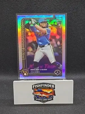 2025 Topps Update Series - Rookie Debut Caleb Durbin #US59 Holofoil (RC) - Baseball Card Single