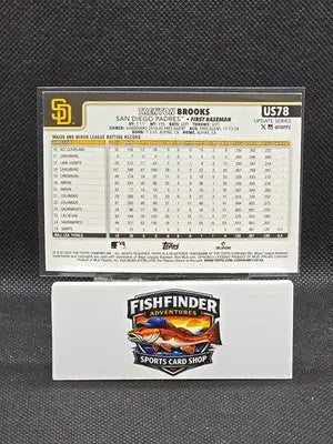 2025 Topps Update Series - Trenton Brooks #US78 Sandglitter (RC) - Baseball Card Single