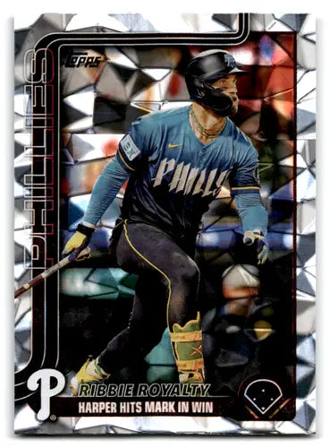 2025 Topps Update Silver Crackle Foil #US184 Bryce Harper NM-MT Phillie ID:80391 - Baseball Card Single