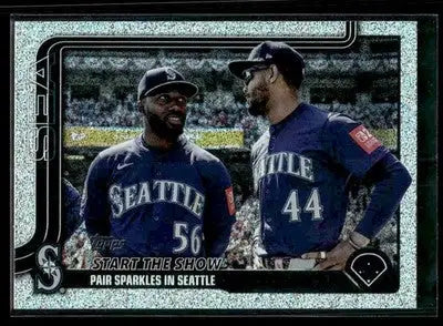 2025 Topps Update Start The Show #US244 Sandglitter Mariners