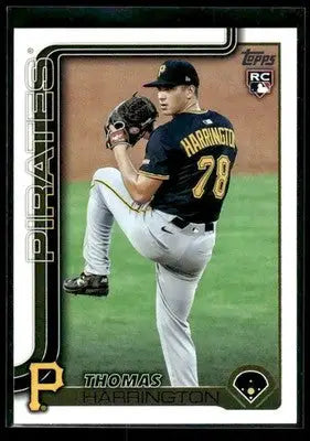 2025 Topps Update Thomas Harrington #US273 RC Pittsburgh Pirates
