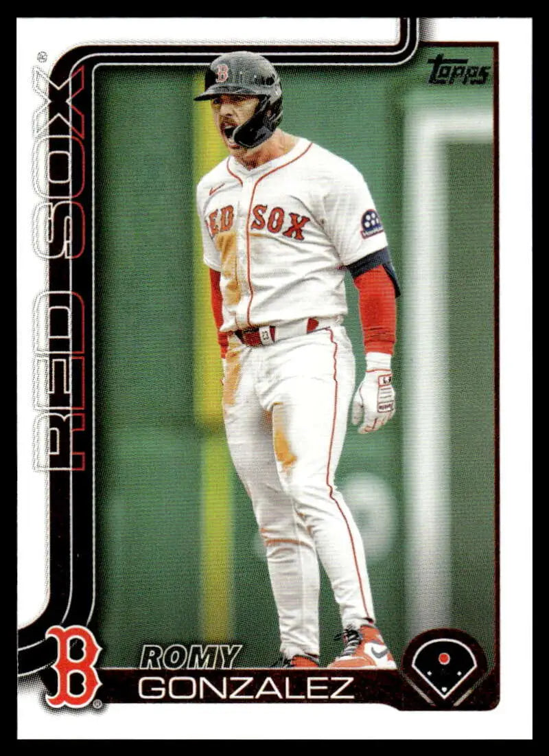 2025 Topps Update #US112 Romy Gonzalez NM-MT Red Sox ID:80019 - Baseball Card Single