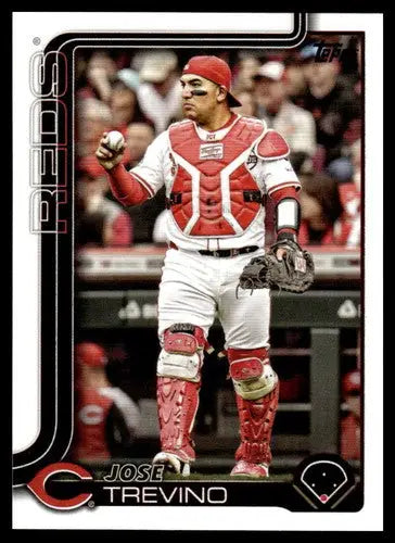 2025 Topps Update #US13 Jose Trevino NM-MT Reds ID:80008 - Baseball Card Single