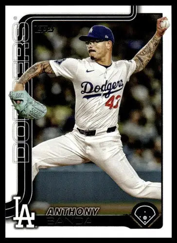 2025 Topps Update #US132 Anthony Banda NM-MT Dodgers ID:80435 - Baseball Card Single