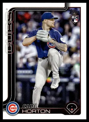 2025 Topps Update #US140 Cade Horton NM-MT RC Rookie Cubs ID:80439 - Baseball Card Single
