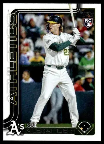 2025 Topps Update #US143 CJ Alexander NM-MT RC Rookie ID:80441 - Baseball Card Single