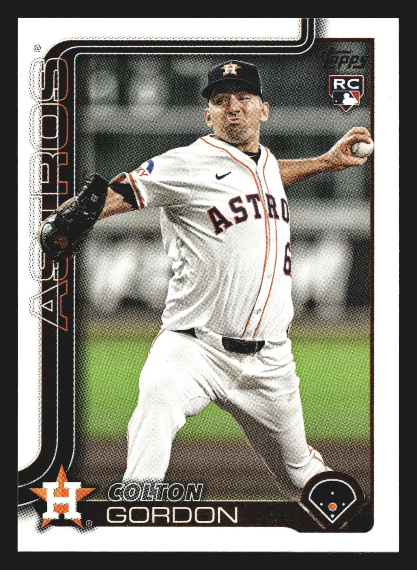 2025 Topps Update #US157 Colton Gordon Astros RC - Baseball Card Single