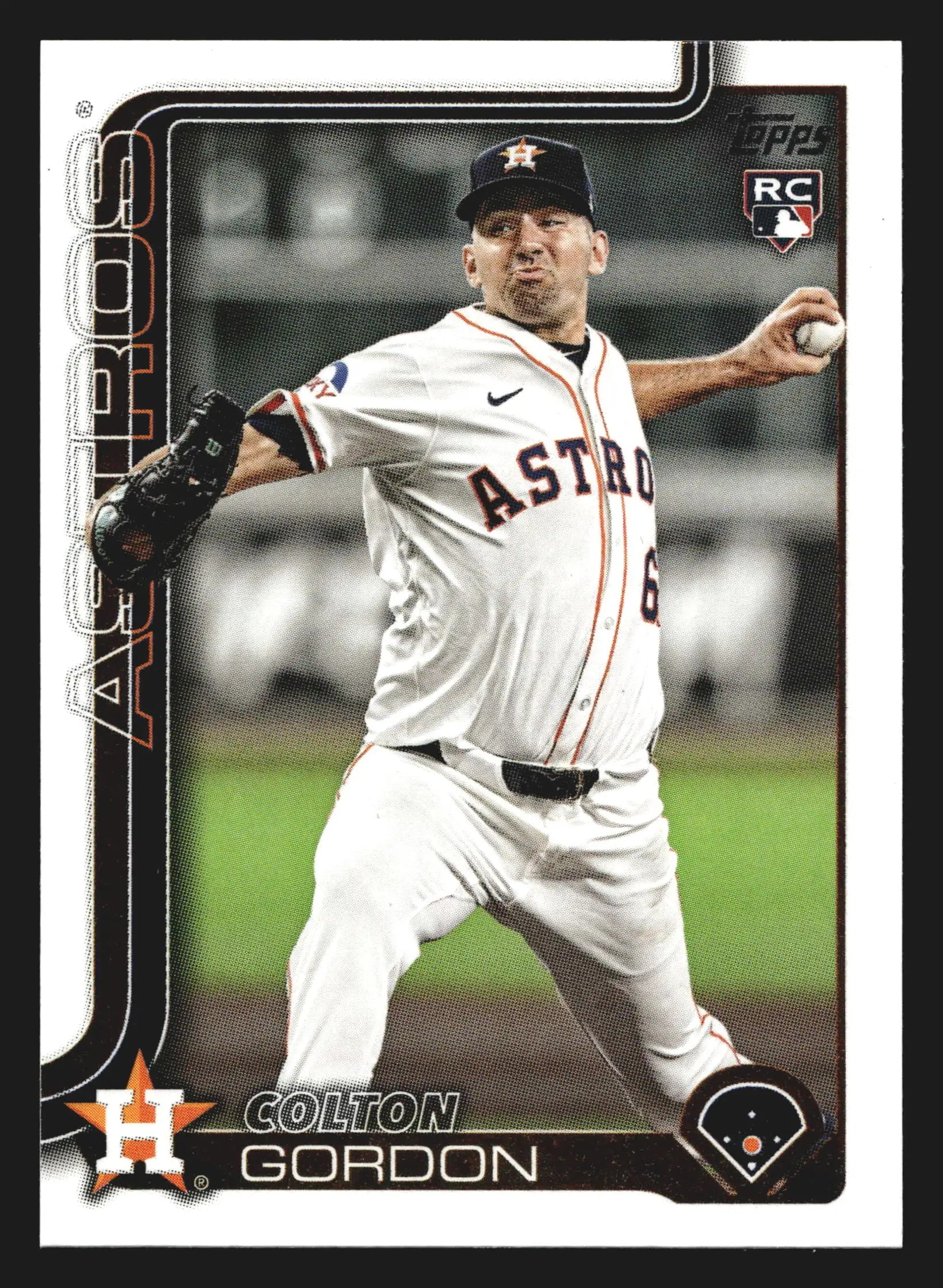2025 Topps Update #US157 Colton Gordon Astros RC - Baseball Card Single