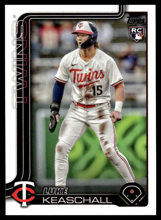 2025 Topps Update #US16 Luke Keaschall NM-MT RC Rookie Twins ID:80396 - Baseball Card Single
