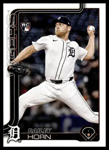 2025 Topps Update #US162 Bailey Horn NM-MT RC Rookie Tigers ID:80447 - Baseball Card Single
