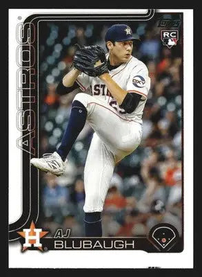2025 Topps Update #US177 AJ Blubaugh Astros RC - Baseball Card Single